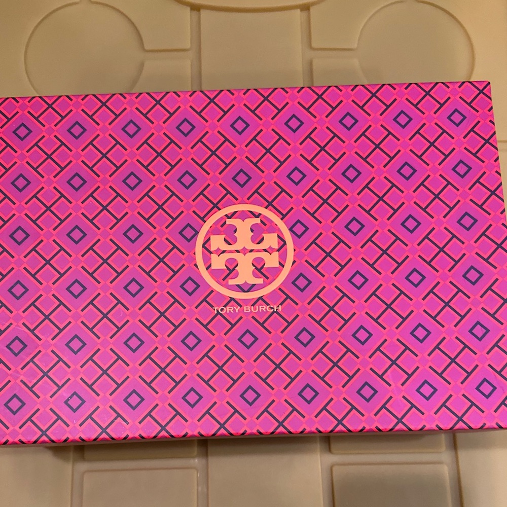 Tory Burch White and Gold Sequin Sneakers